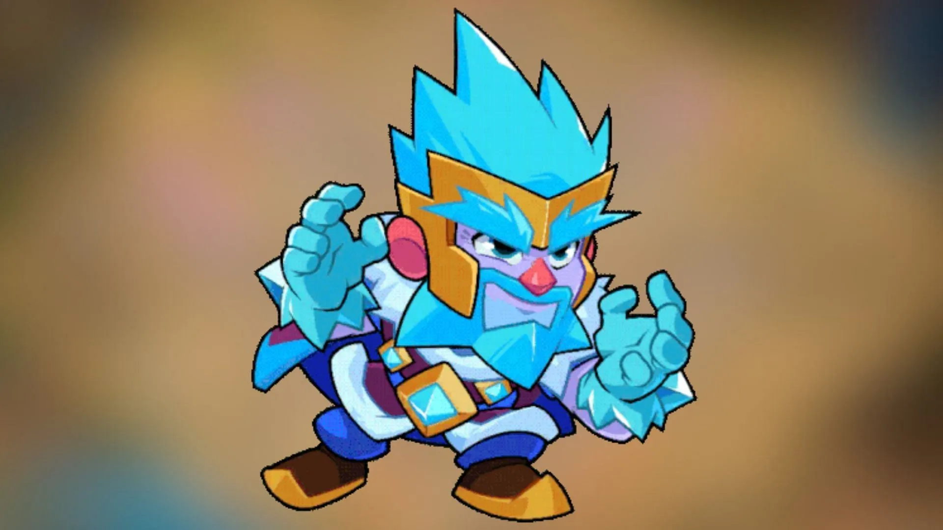 O Mago de Gelo dispara projéteis de gelo nos inimigos (Imagem via Supercell)