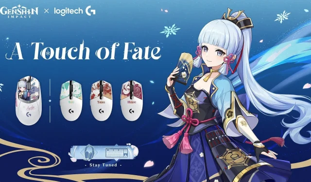 Colaboração Genshin Impact e Logitech: Novos designs de mouse com Ayaka, Sayu, Thoma e Heizou