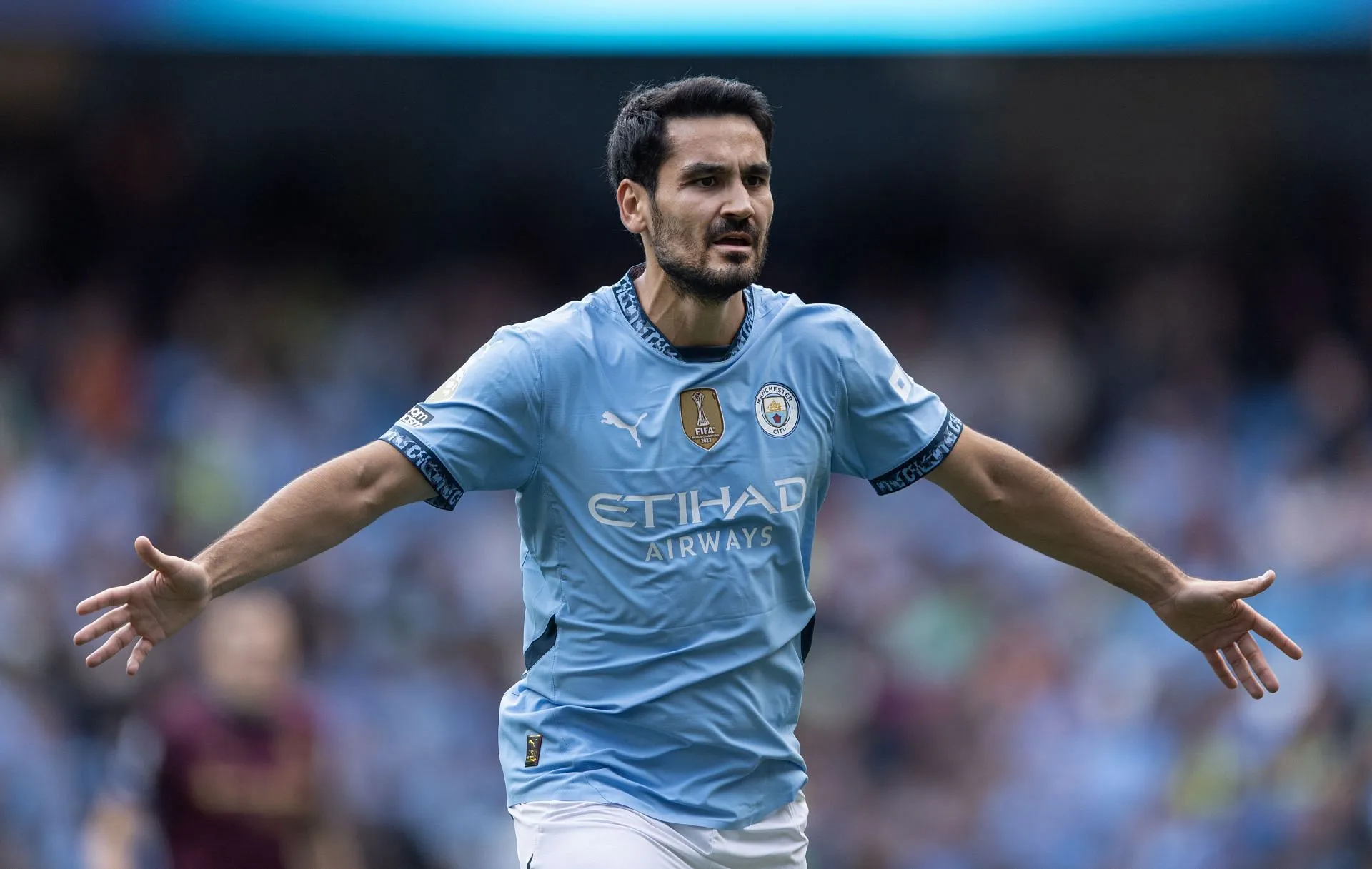 Gundogan in action for Manchester City (Image via Getty)