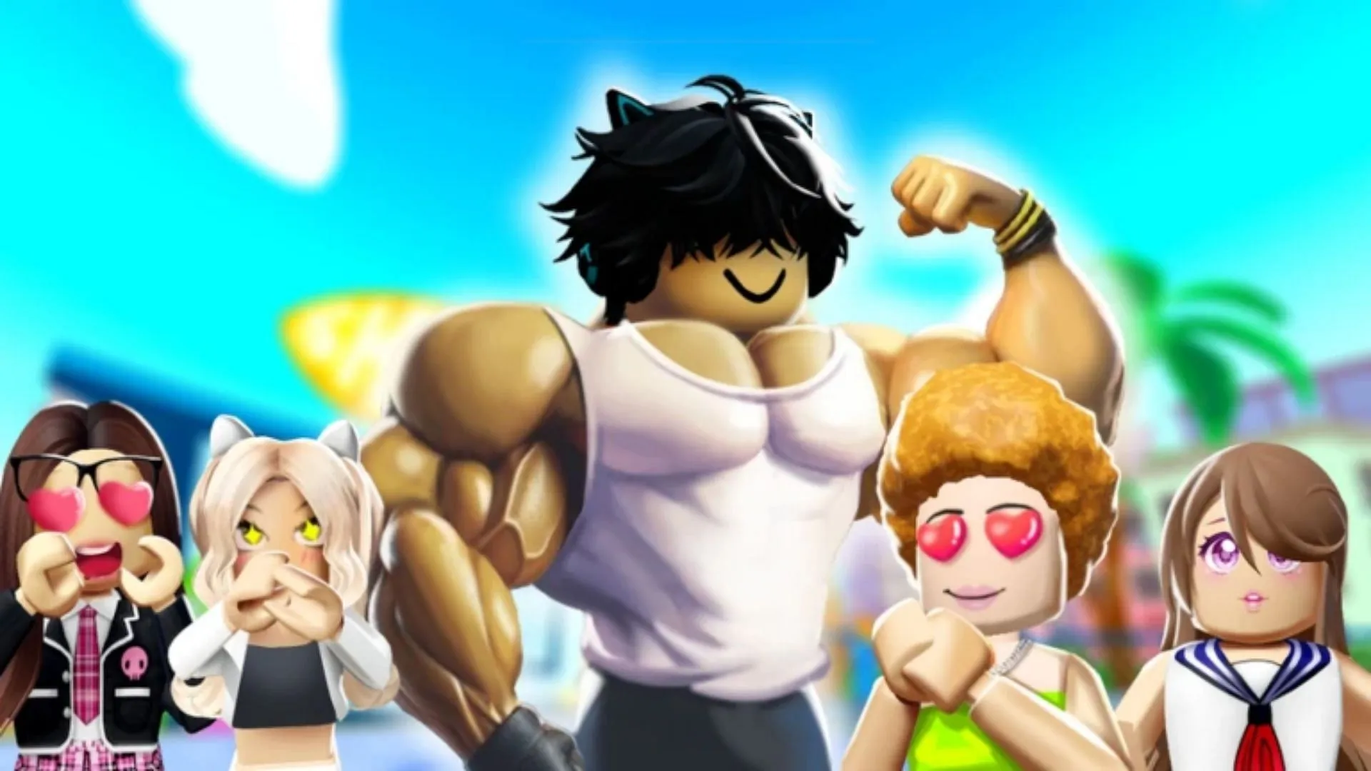 Official cover art for the game (Image via Roblox)