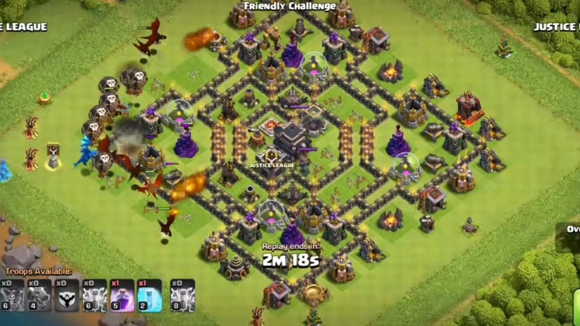 DragLoon attack strategy (Image via Supercell)