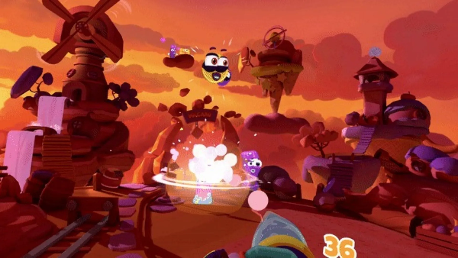 Gameplay de Sugar Mess (Image via JollyCo)