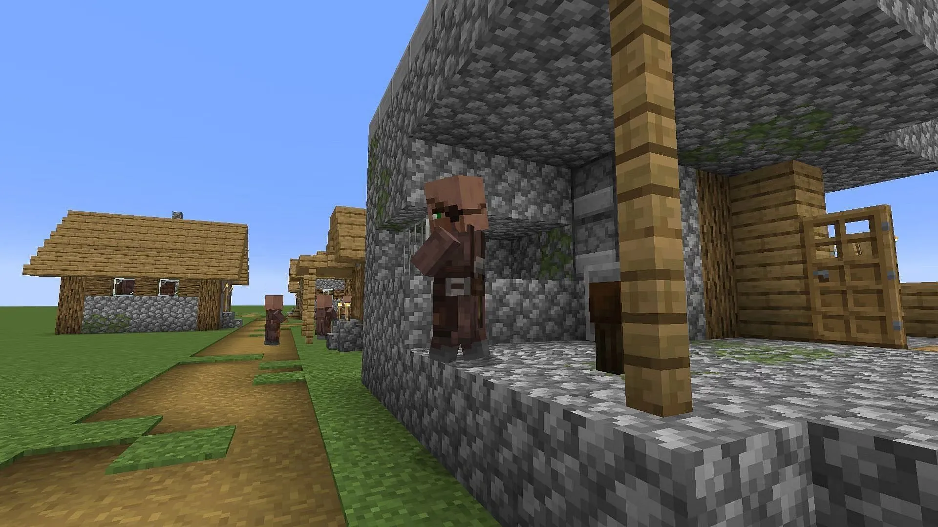 Changer le travail d'un villageois est facile (Image via Mojang)