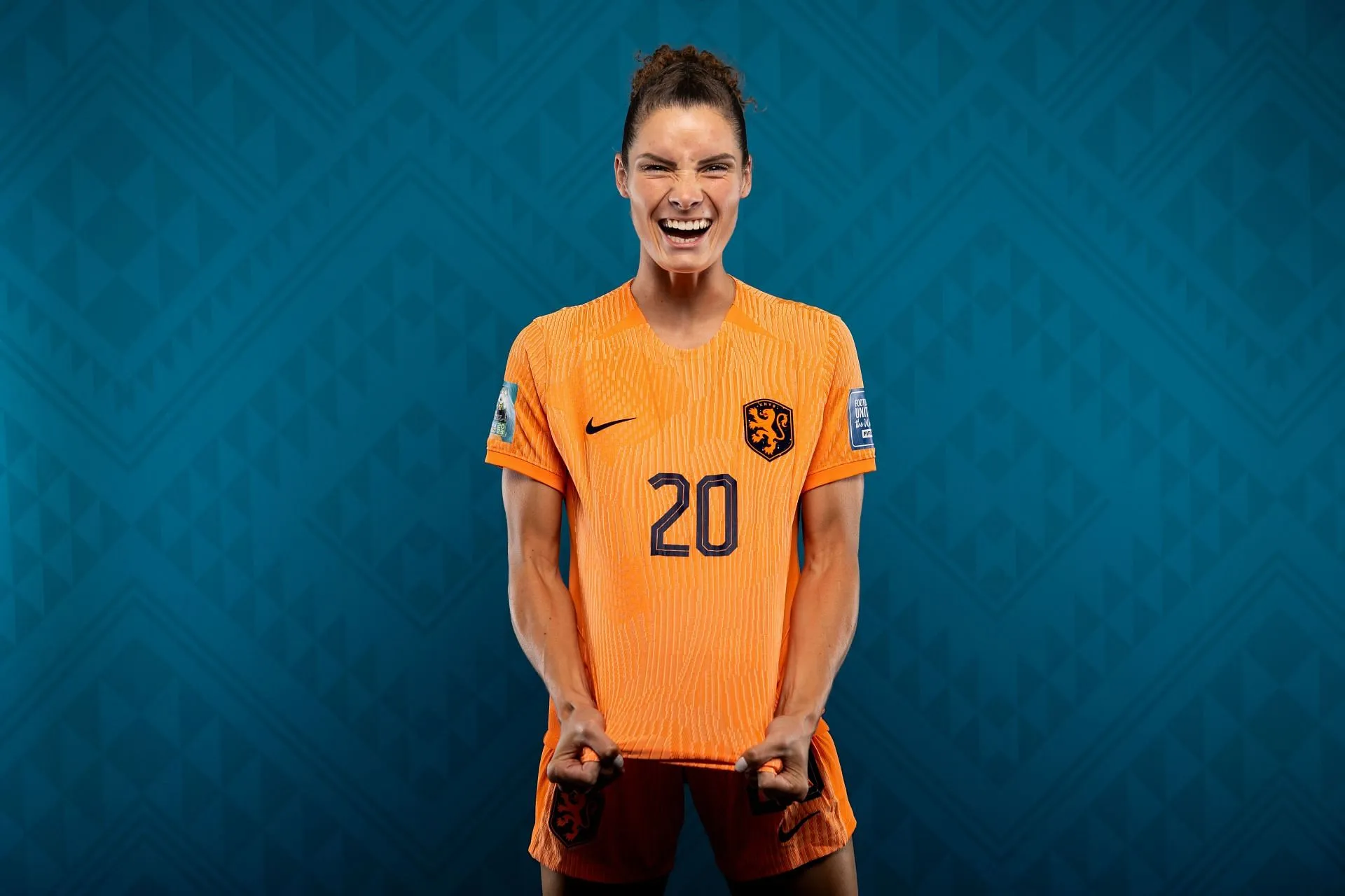 Retrato de Janssen na Copa do Mundo Feminina da FIFA 2023 (Imagem via Getty)