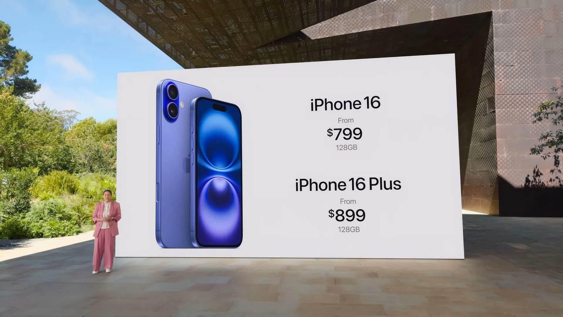 Prices of the new iPhone smartphones (Image via Apple)