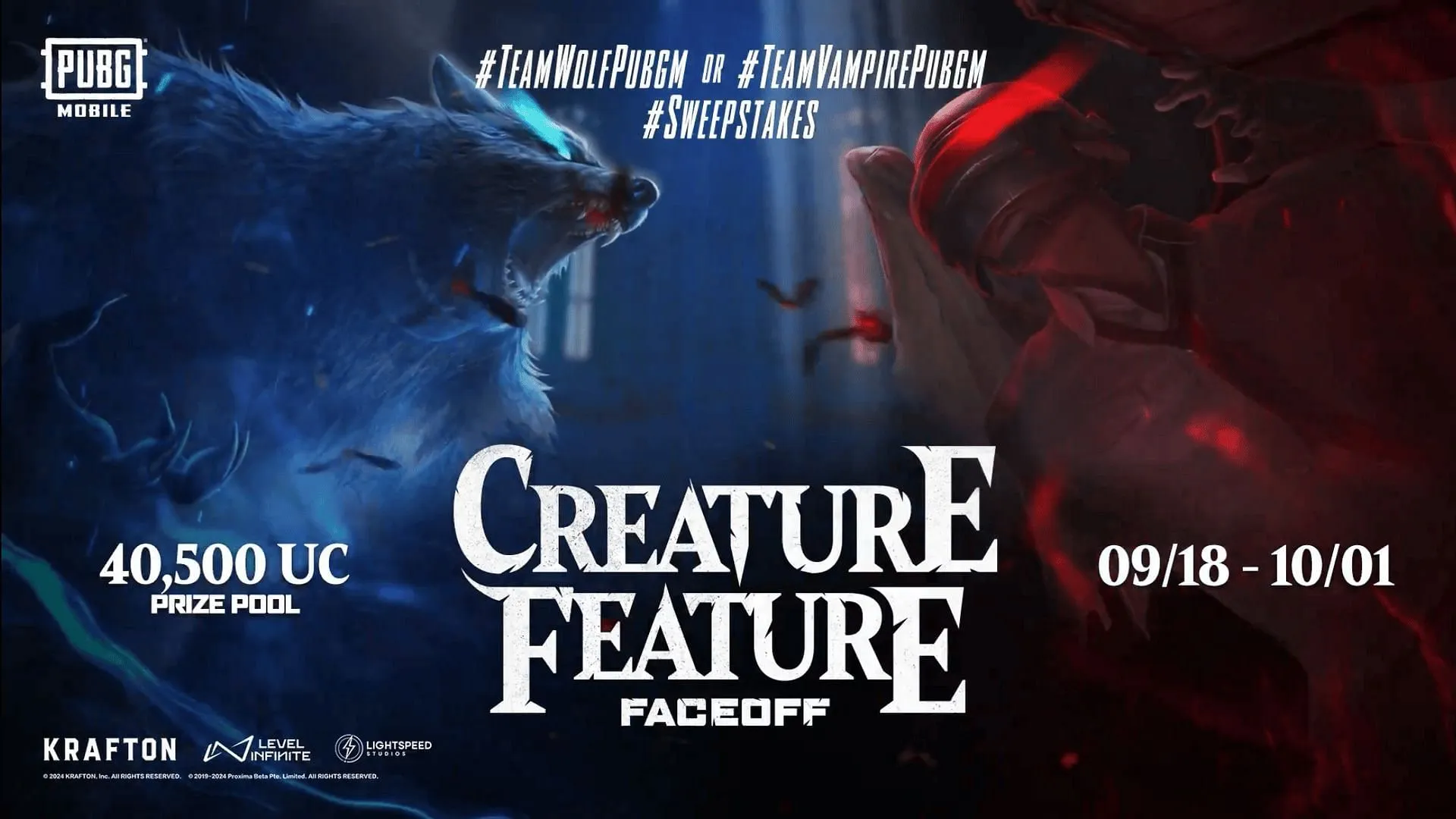 Creature Feature Faceoff has begun! (Image via Tencent Games)