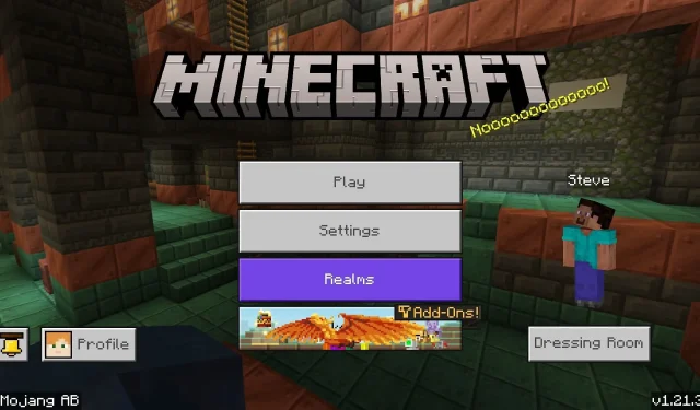 Guia passo a passo para baixar a atualização Minecraft Bedrock 1.21.30