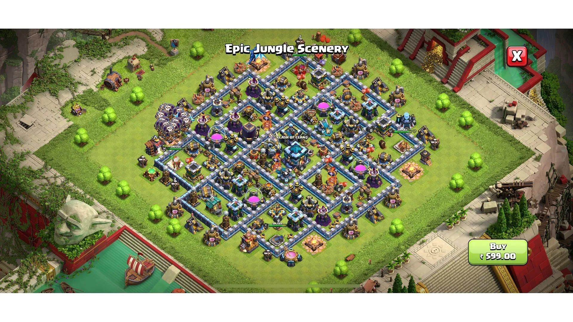 Epische Dschungellandschaft (Bild über Supercell)