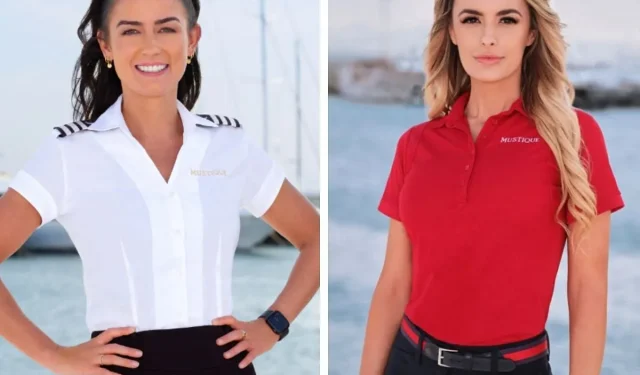 Begegnung von Aesha Scott und Ellie Dubaich in Below Deck Mediterranean, Staffel 9, Folge 16: Wichtige Details untersucht