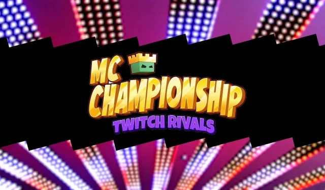 2023 Minecraft Championship (MCC) Twitch Rivals Winner in San Diego