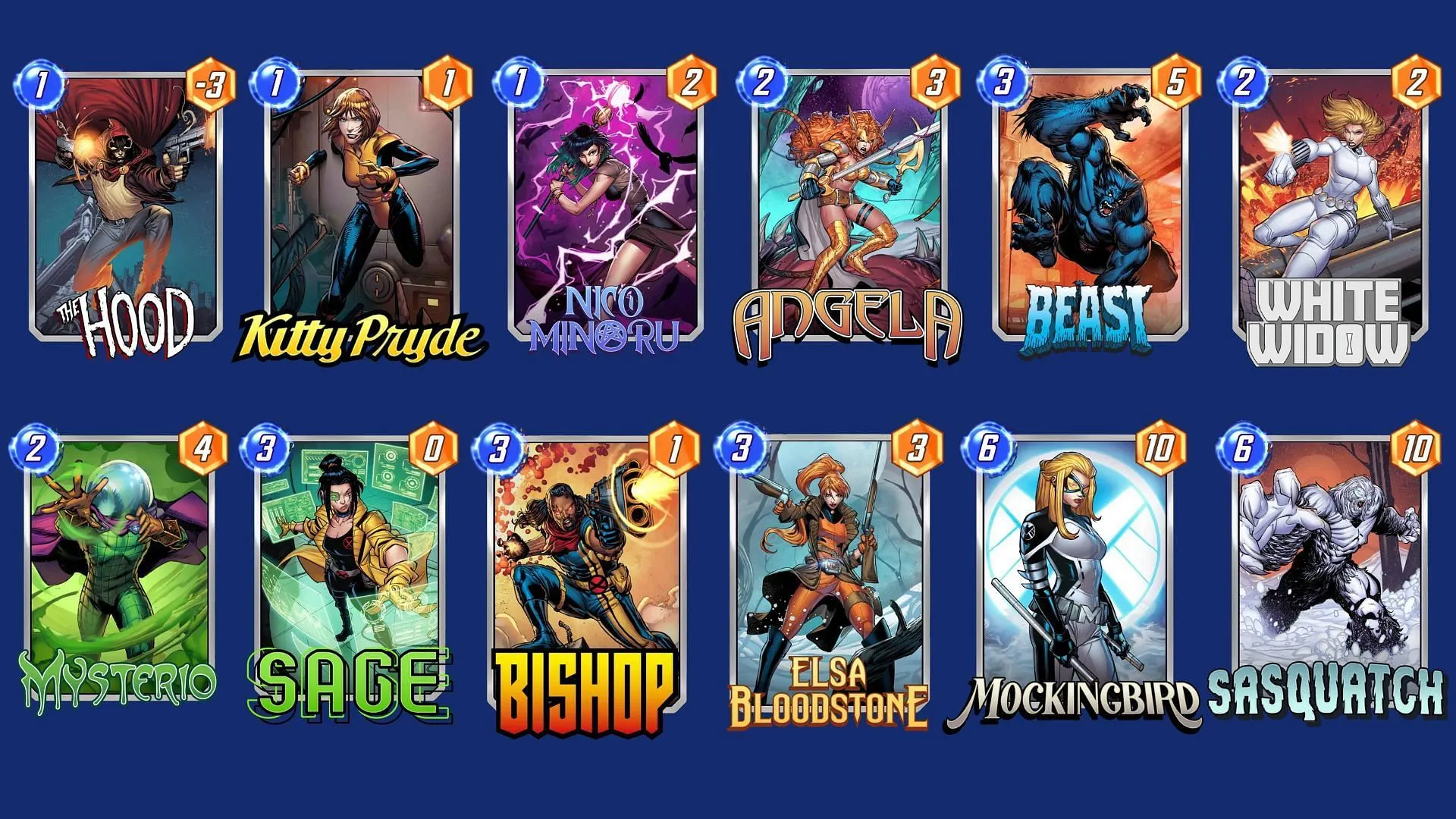 Le Mystic Mischief est un deck stratégique Marvel Snap Sasquatch que vous pouvez découvrir (Image via Nuverse)