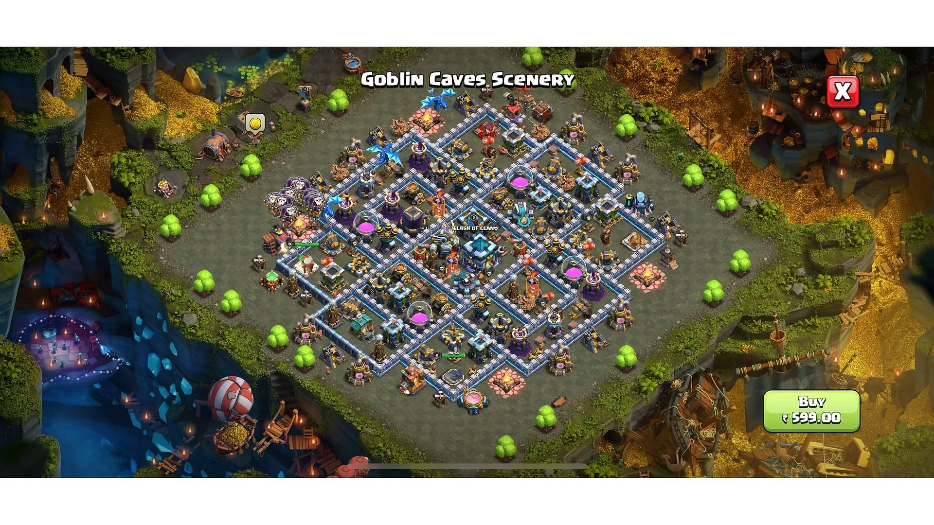 Goblin Caves scenery (Image via Supercell)