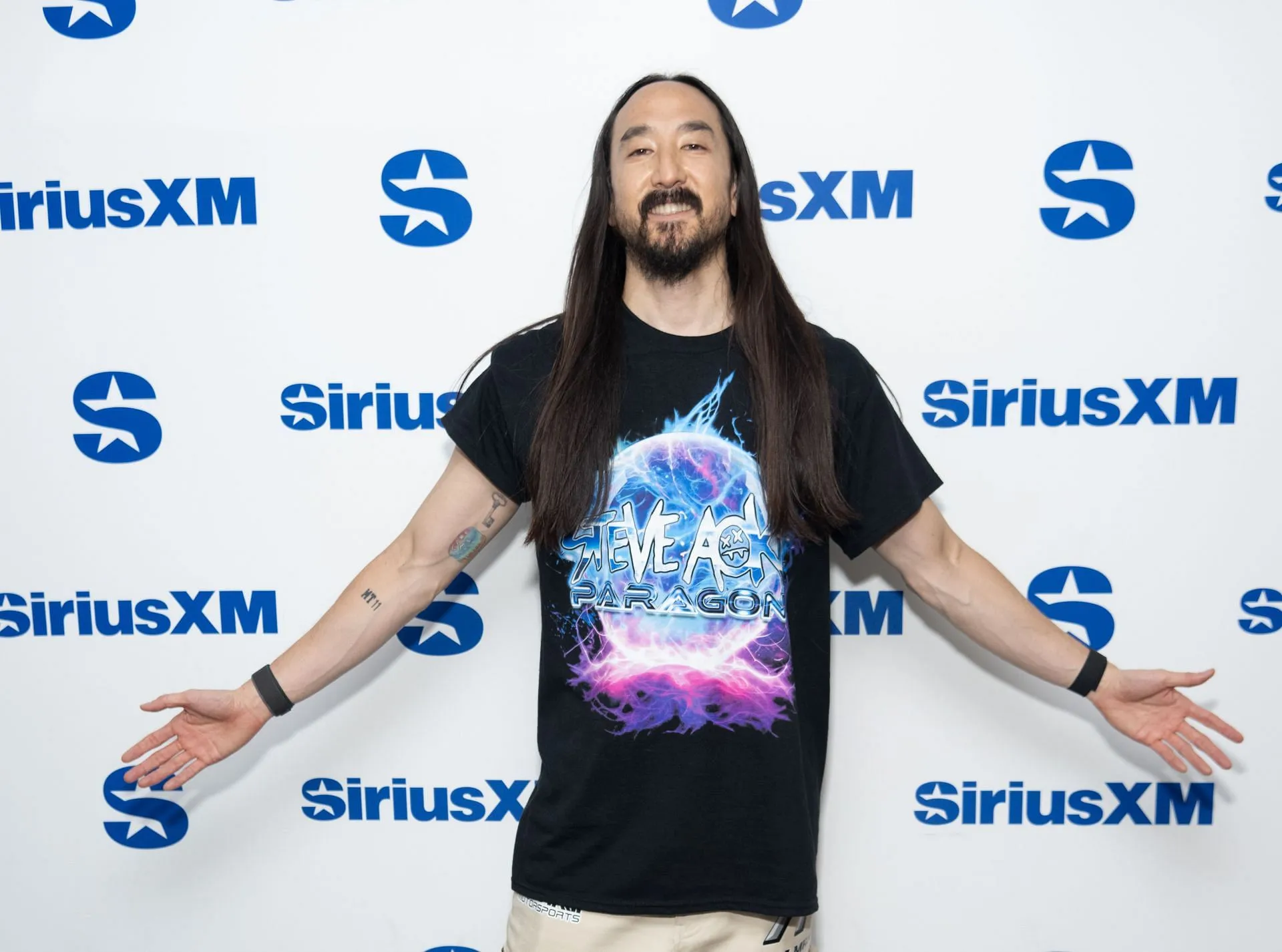 Steve Aoki bei Celebrities Visit SiriusXM – 28. Juni 2024 – Quelle: Getty