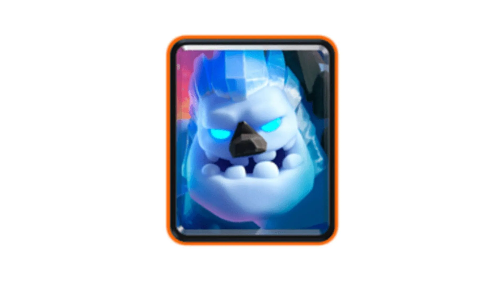 Golem de hielo en Clash Royale (imagen vía Supercell)