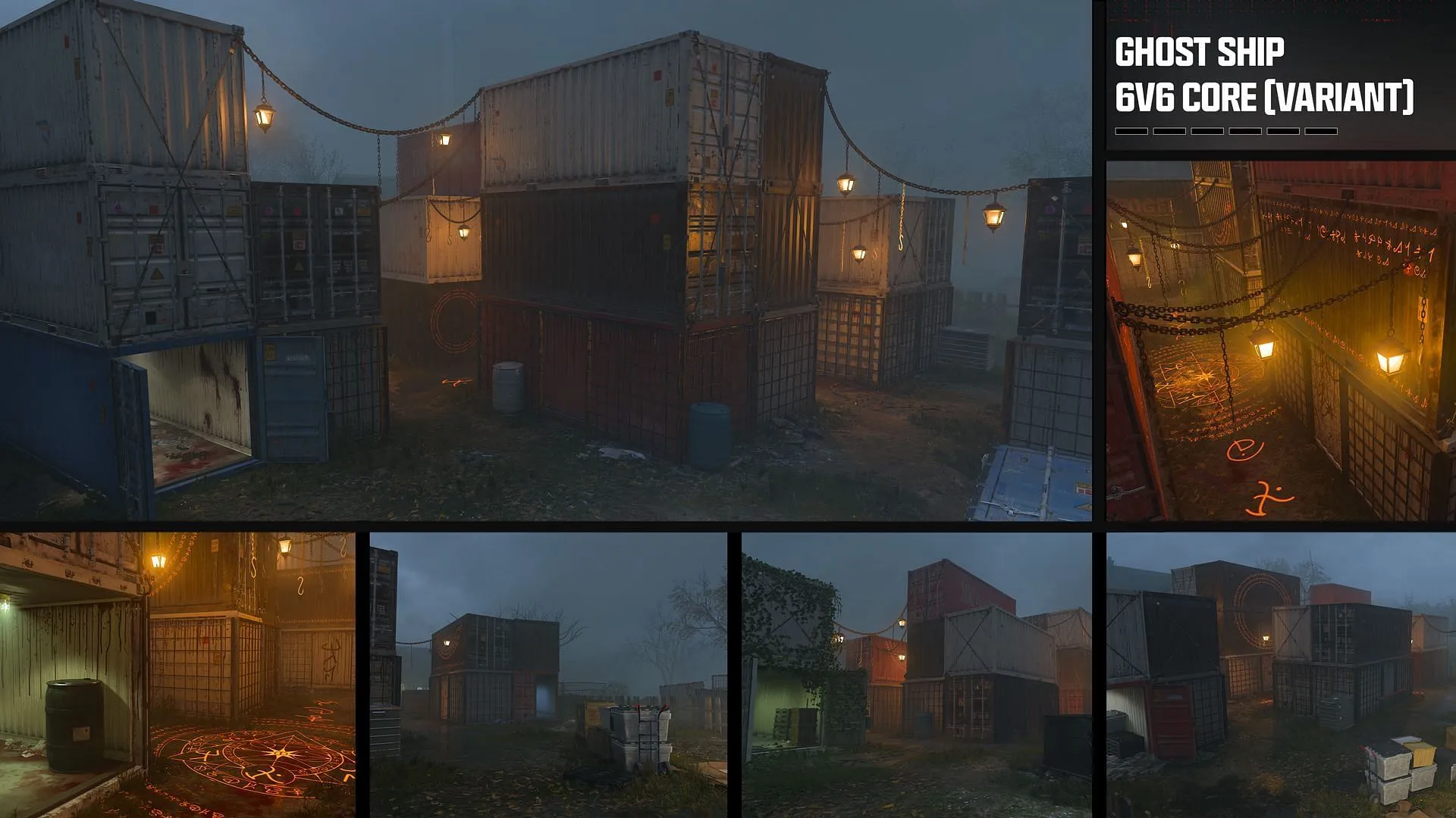 Mapa do navio fantasma em Modern Warfare 3 (Imagem via Activision)