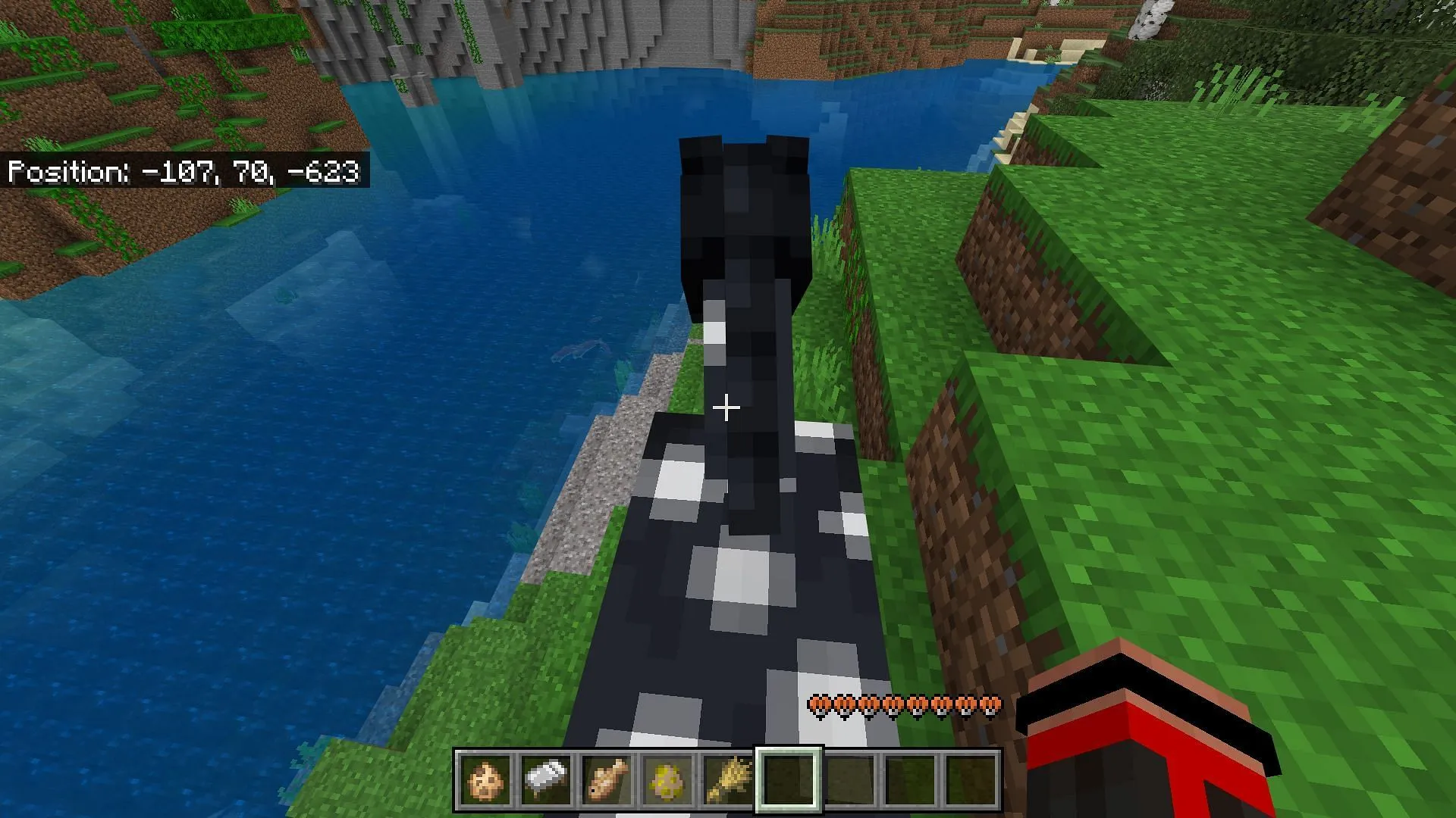 Mettre en selle est un exploit pour apprivoiser un cheval (Image via Mojang Studios)