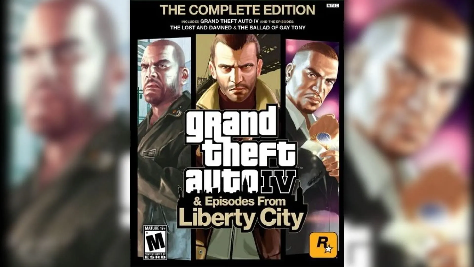 La pochette officielle de Grand Theft Auto 4: The Complete Edition (Image via Rockstar Games)