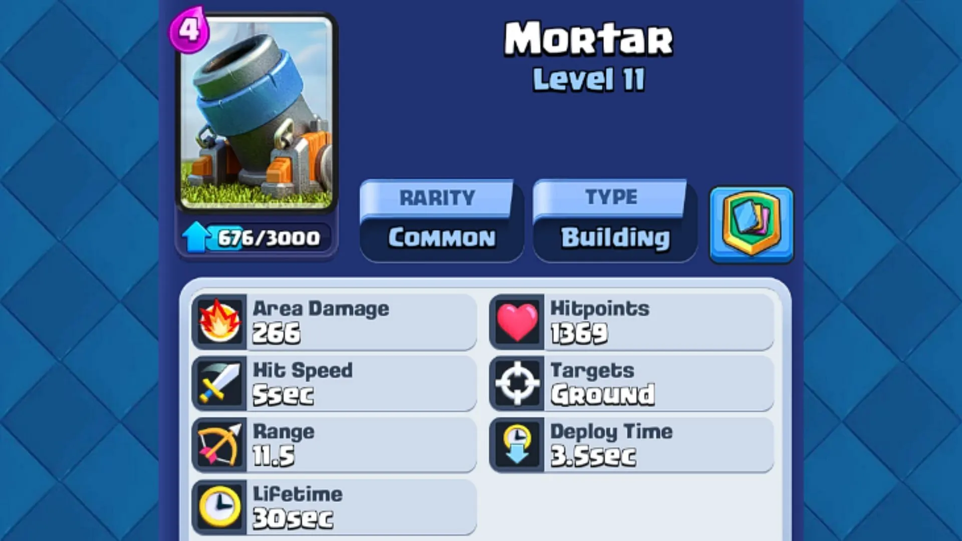 Carta de construção de argamassa (Imagem via Supercell)