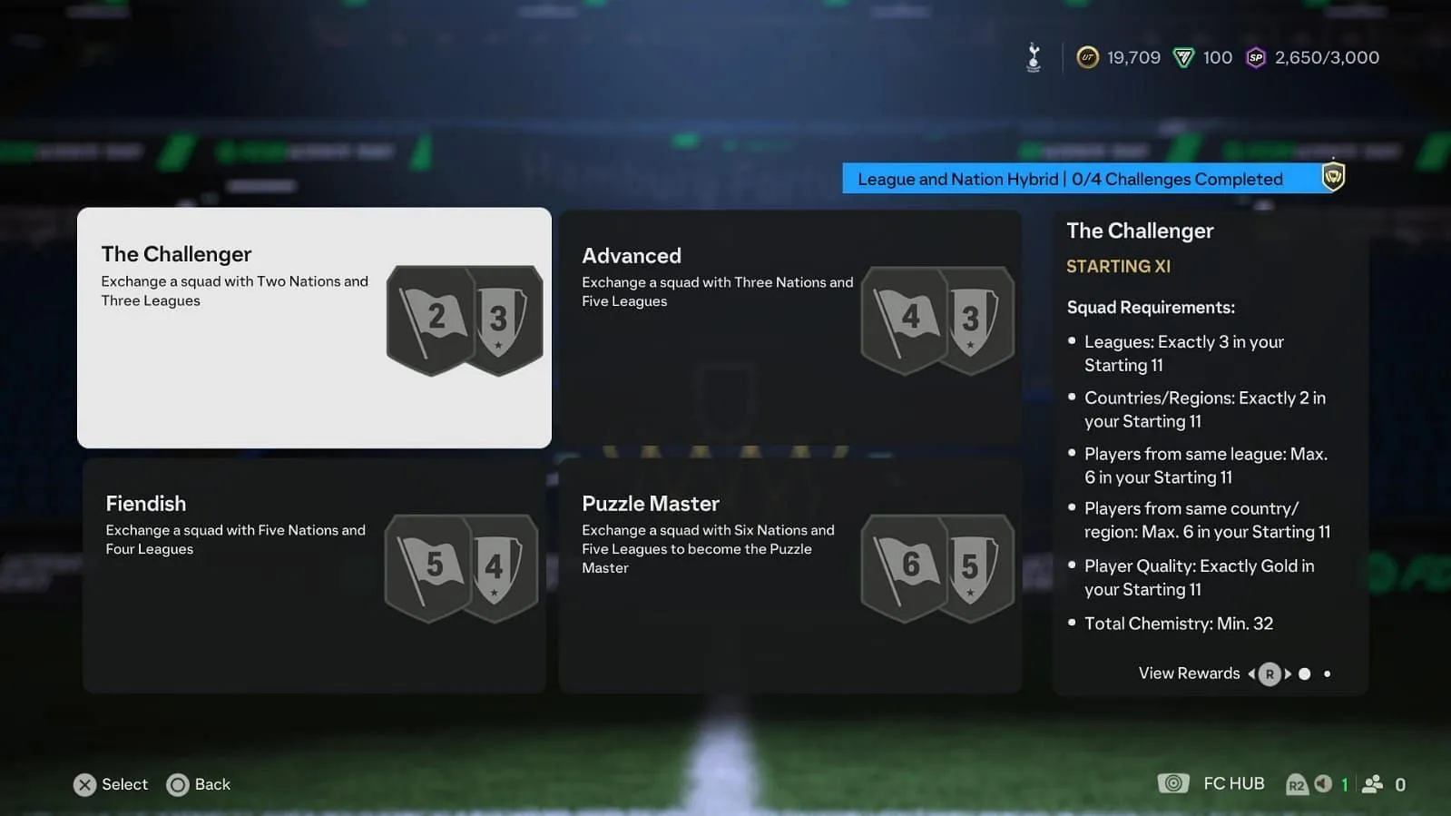 El SBC Puzzle Master tiene cuatro segmentos. (Imagen vía EA Sports)