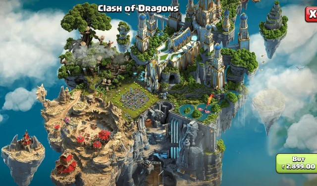 Clash of Clans Dragon Scenery: Cost, Design Details, and Acquisition Guide