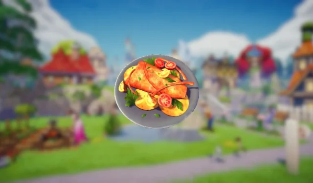 Guide to Preparing Spicy Baked Bream in Disney Dreamlight Valley