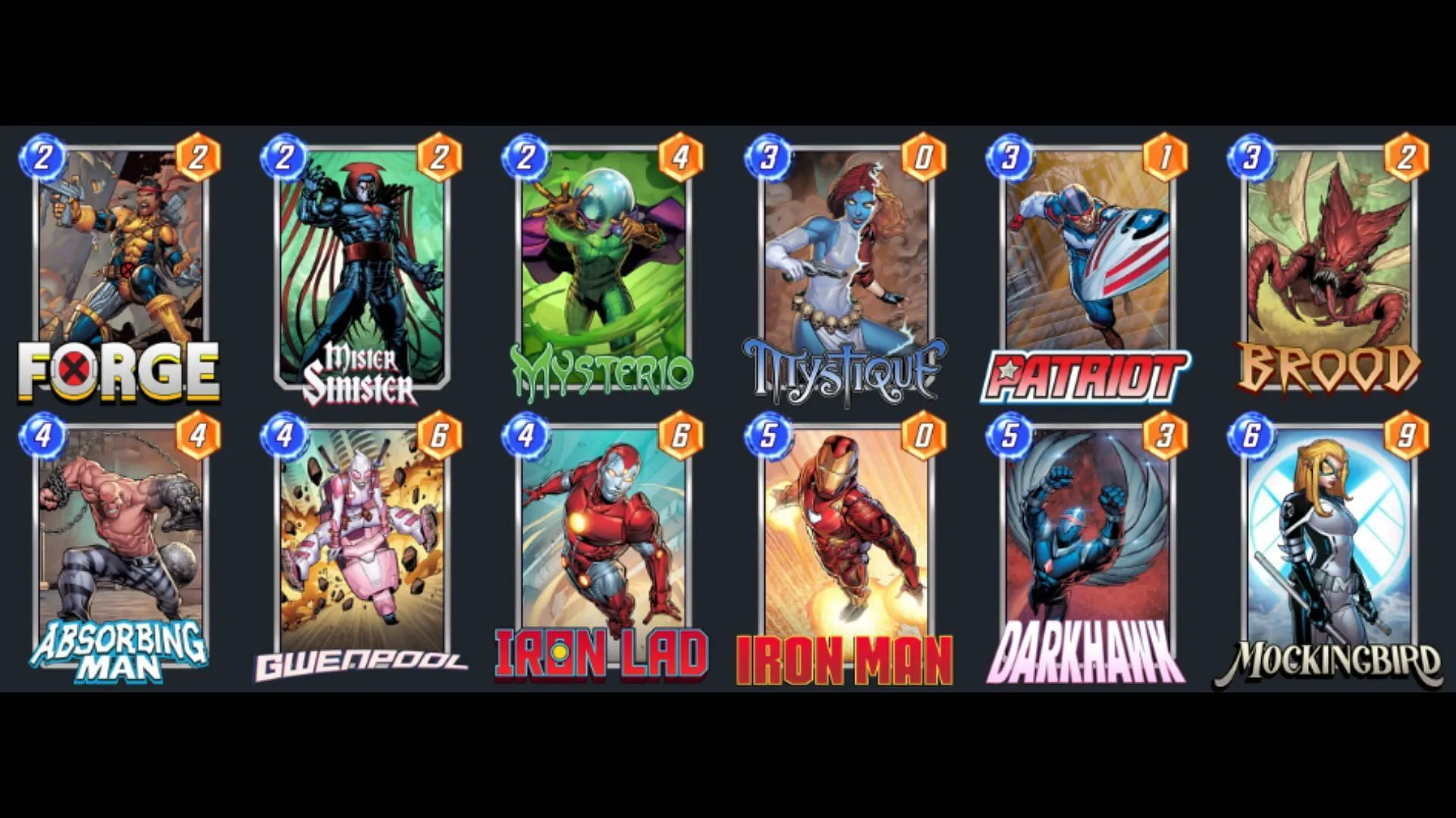 Gwenpool x Patriot Deck (Image via Nuverse)