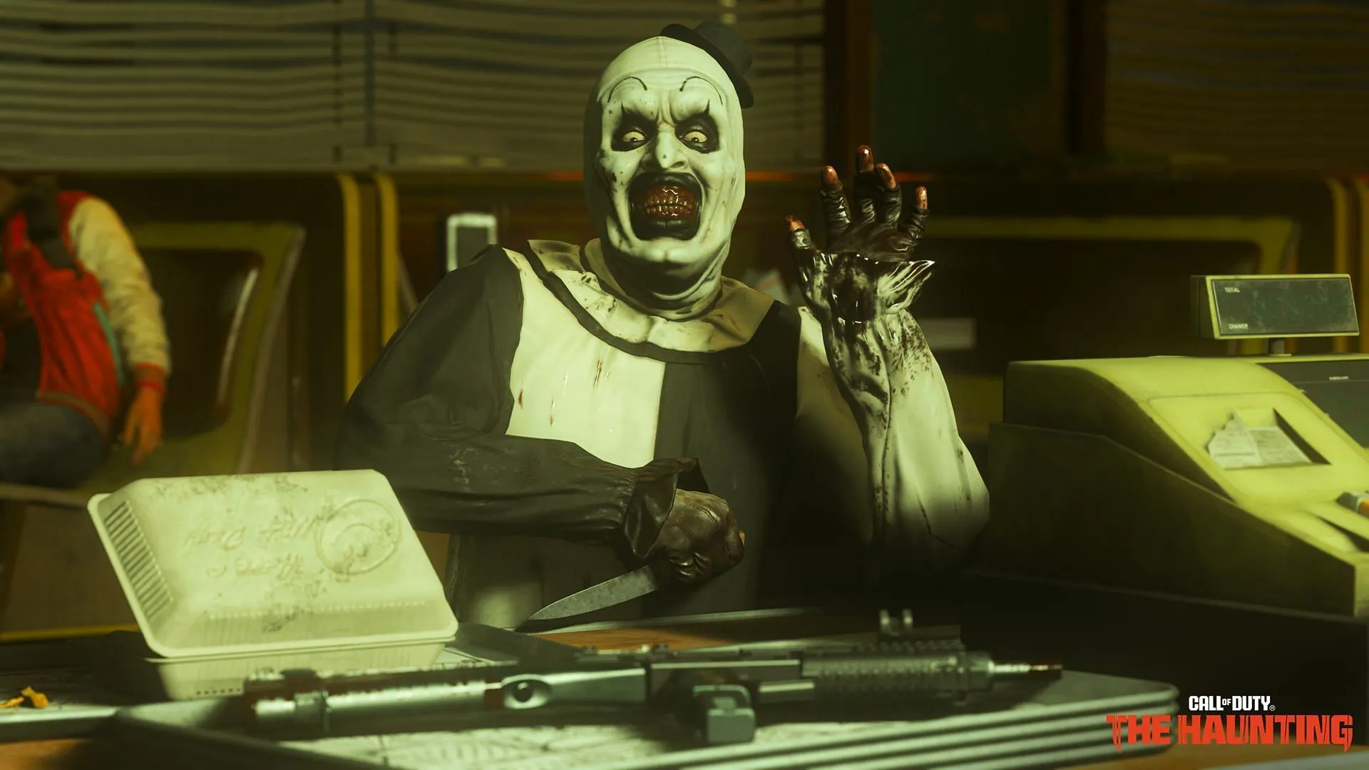 Pack Tracer : Terrifier dans MW3 et Warzone (Image via Activision)