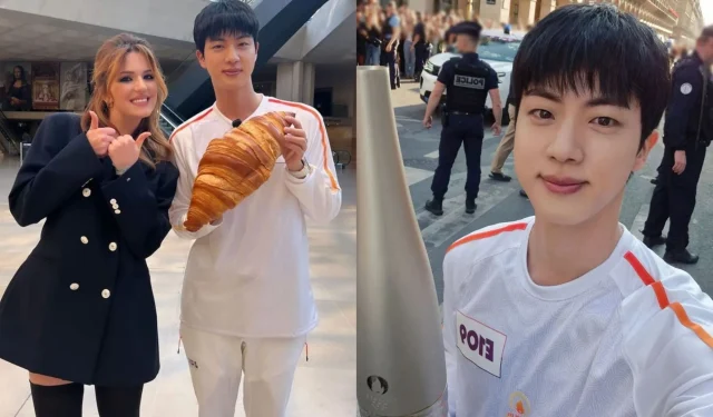 « ELLE EST TELLEMENT RÉELLE » — Interview de Jin de BTS : les fans partagent leurs réactions aux moments en coulisses de Louise Aubery aux Jeux olympiques de Paris