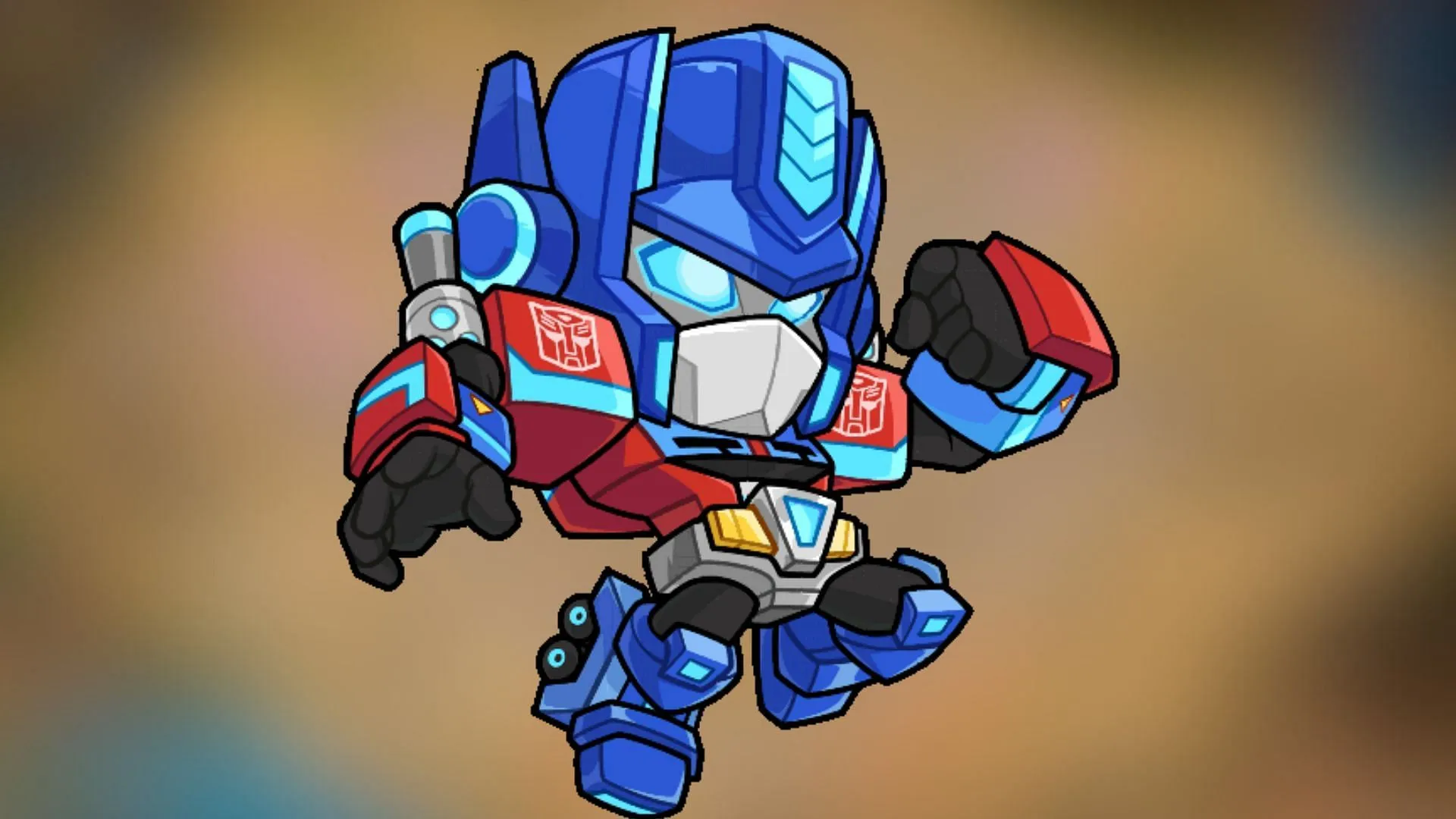 Optimus Prime es un poderoso defensor en Squad Busters (Imagen vía Supercell)