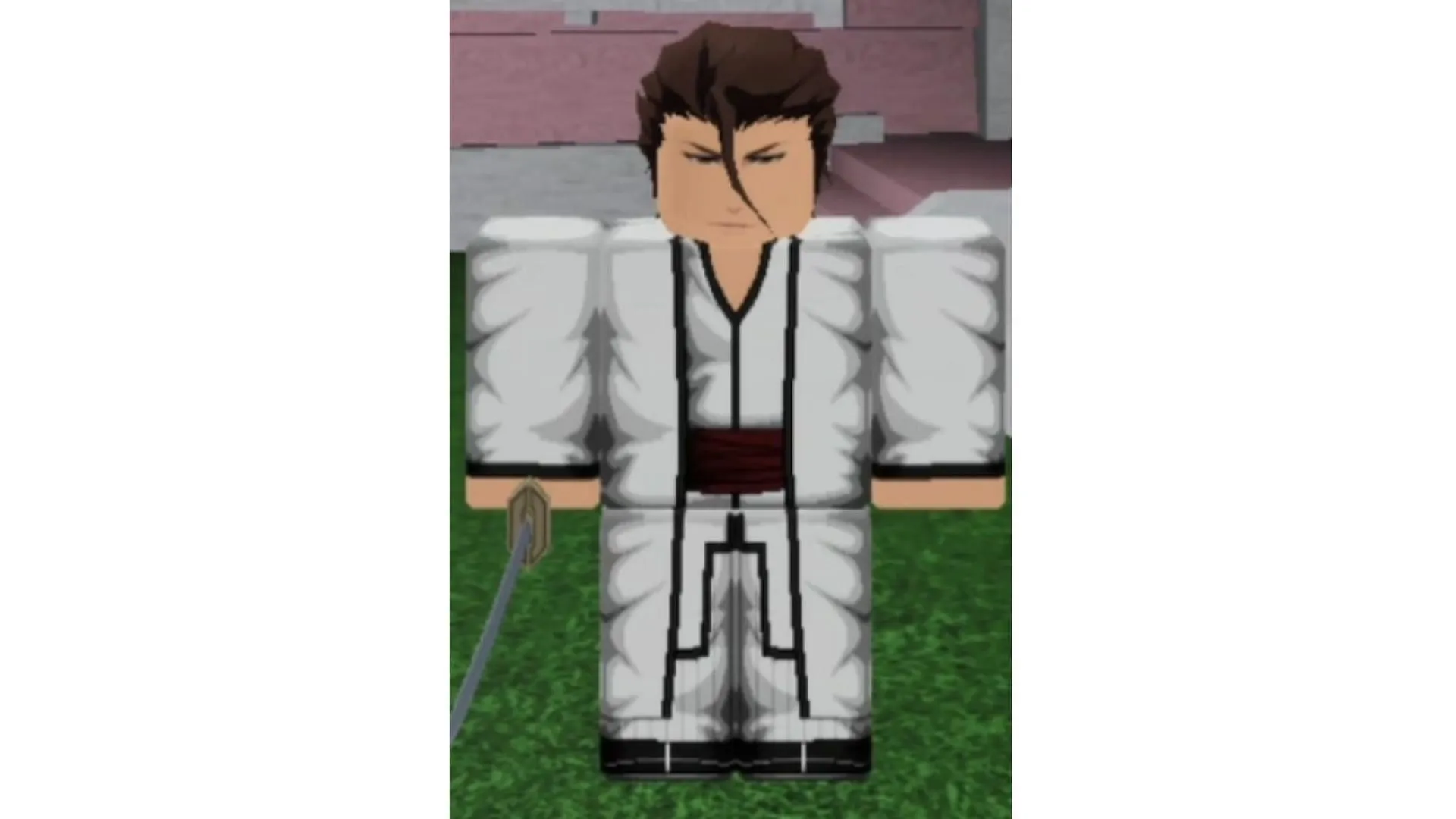 Sosuke Aizen é um antagonista do popular mangá Bleach (Imagem via Roblox)