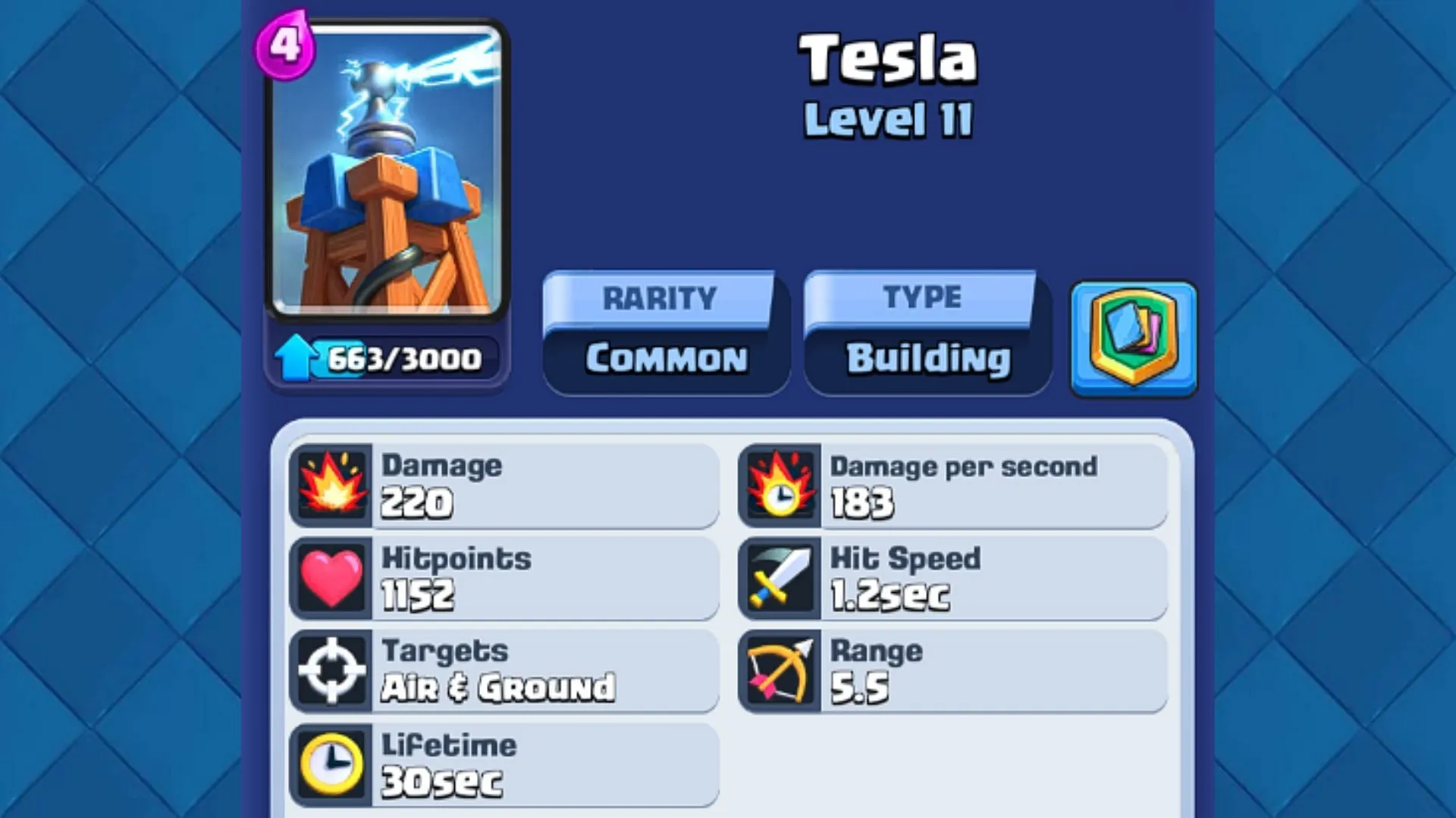 Tesla-Gebäudekarte (Bild über Supercell)