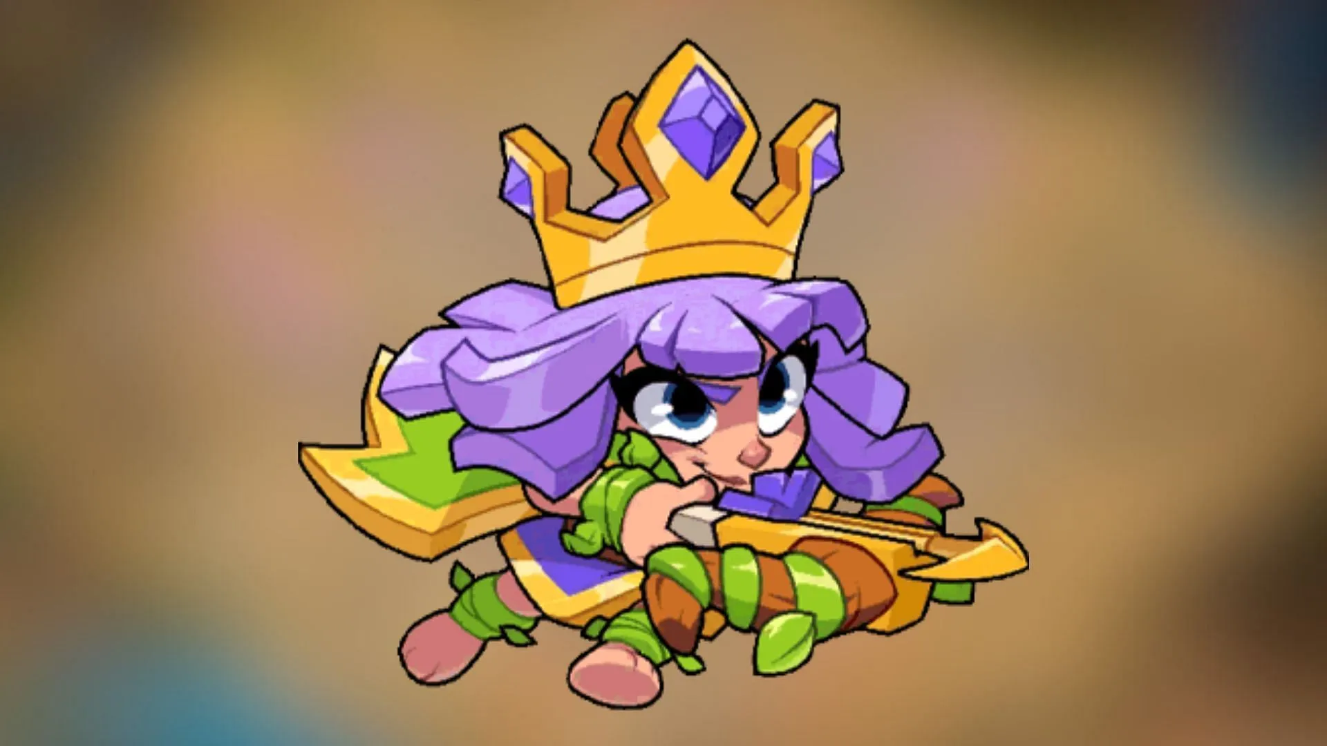 Archer Queen permite que unidades de longo alcance ao seu redor ataquem mais rápido (Imagem via Supercell)