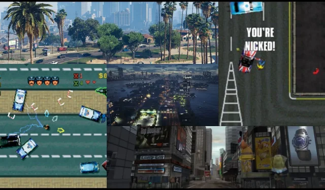 Exploring All Cities from the Grand Theft Auto Games