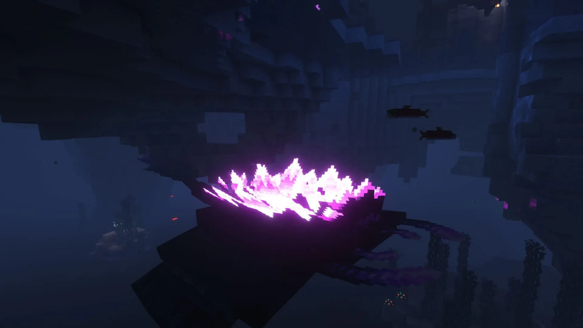 Aquamirae rend les océans de Minecraft beaucoup plus difficiles à traverser (Image via Obscuria/Modrinth)