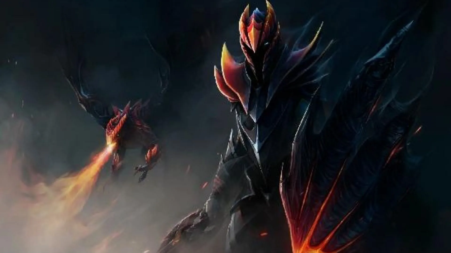 Dragon Knight è anche un buon pusher e può abbattere le torri con la sua abilità suprema (immagine tramite Valve)