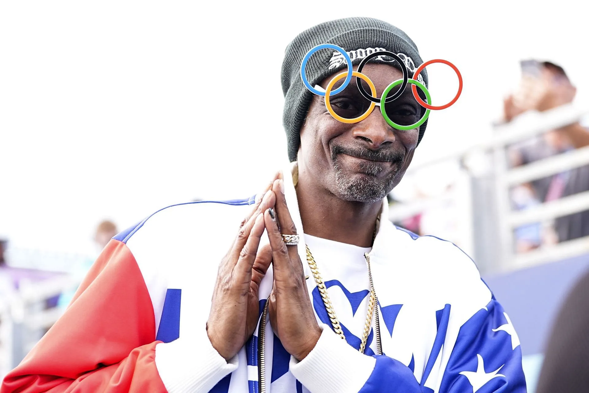 Snoop Dogg aux Jeux Olympiques de Paris 2024 en skateboard : Jour 12 - Source : Getty