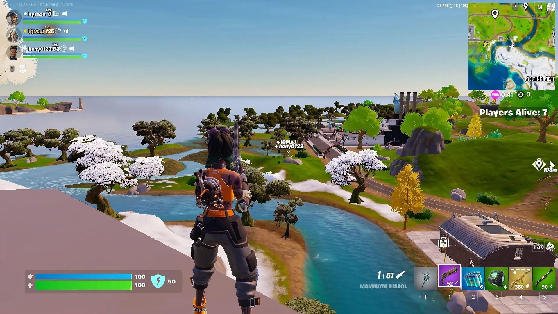 Fortnite Reboot 2 Zero Build no jogo (Imagem via Epic Games)