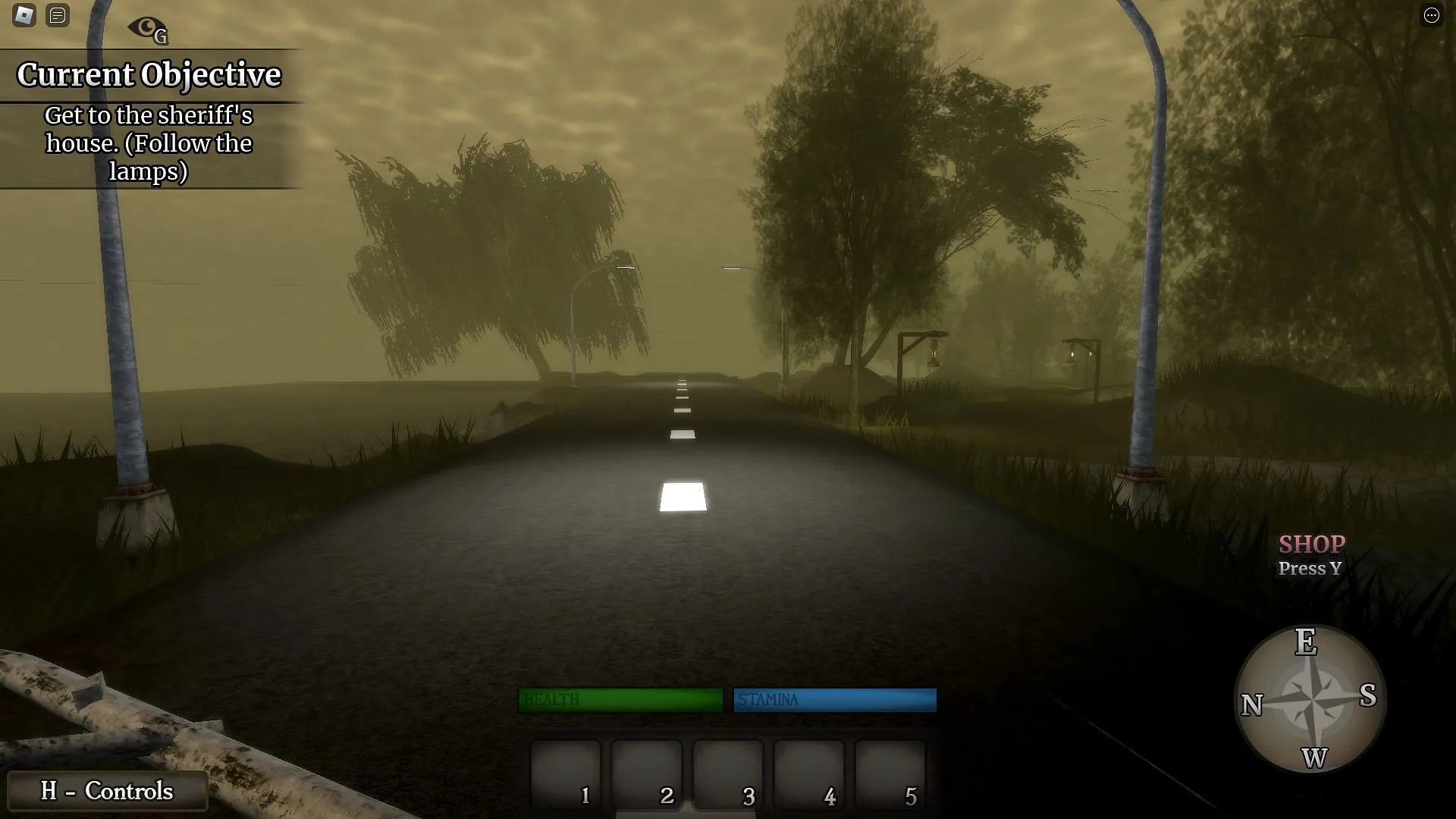 Screenshot del gameplay di Siren Head Redemption (immagine tramite Roblox)