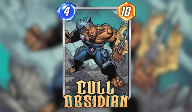 最佳 5 款 Marvel Snap Cull Obsidian 牌組可提供最佳遊戲體驗