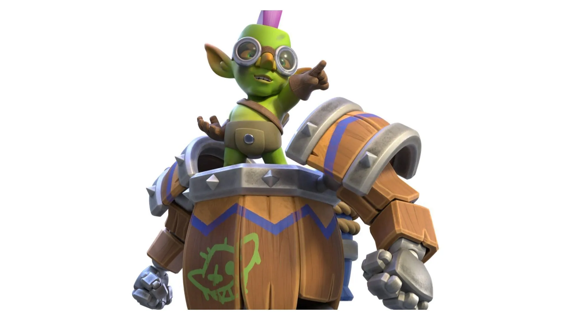 The Goblin Machine in Clash Royale (Image via Supercell)