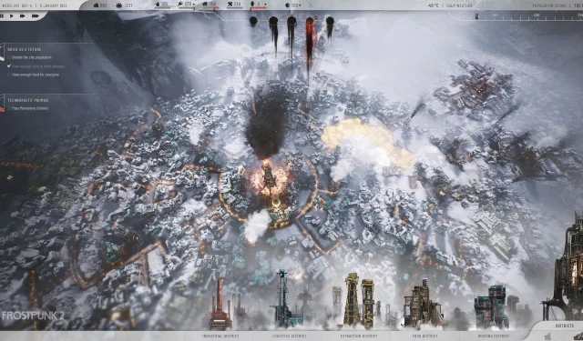 Guida definitiva al Frostbreaking in Frostpunk 2