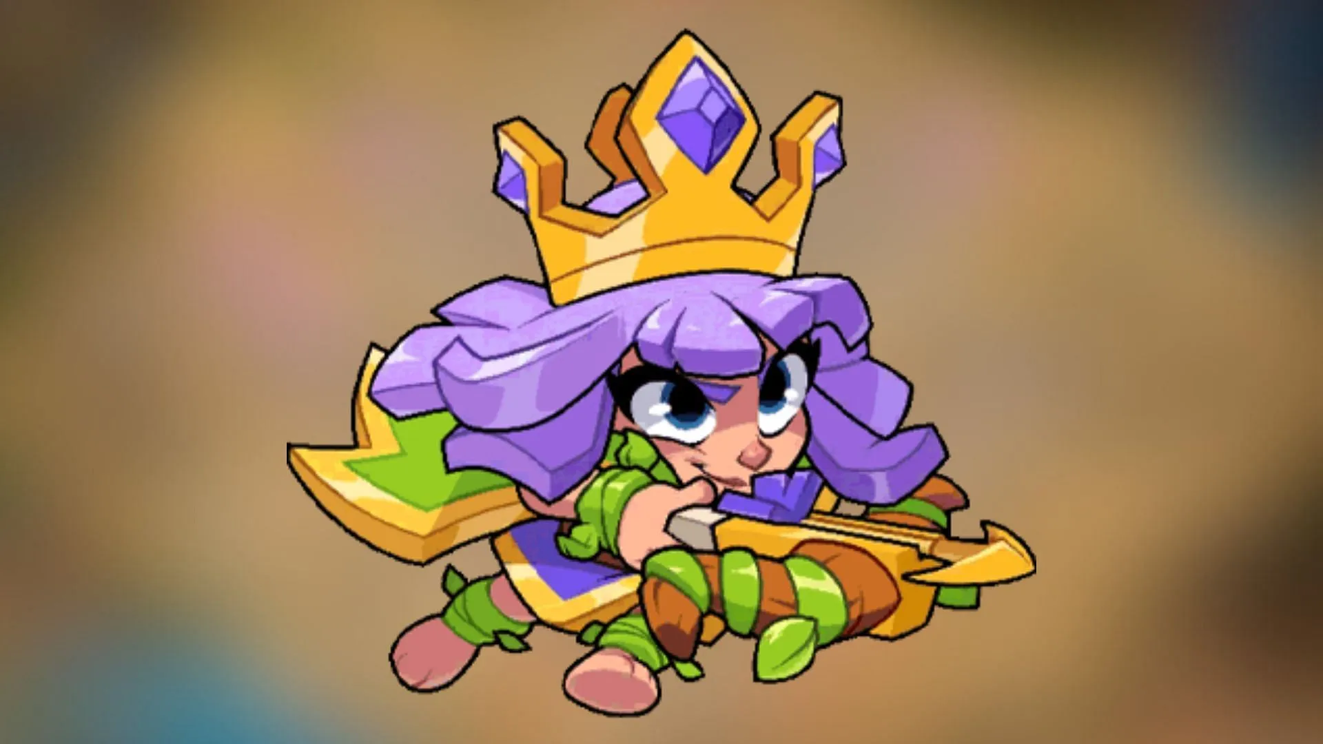 Archer Queen permite que unidades de longo alcance ao seu redor ataquem mais rápido (Imagem via Supercell)