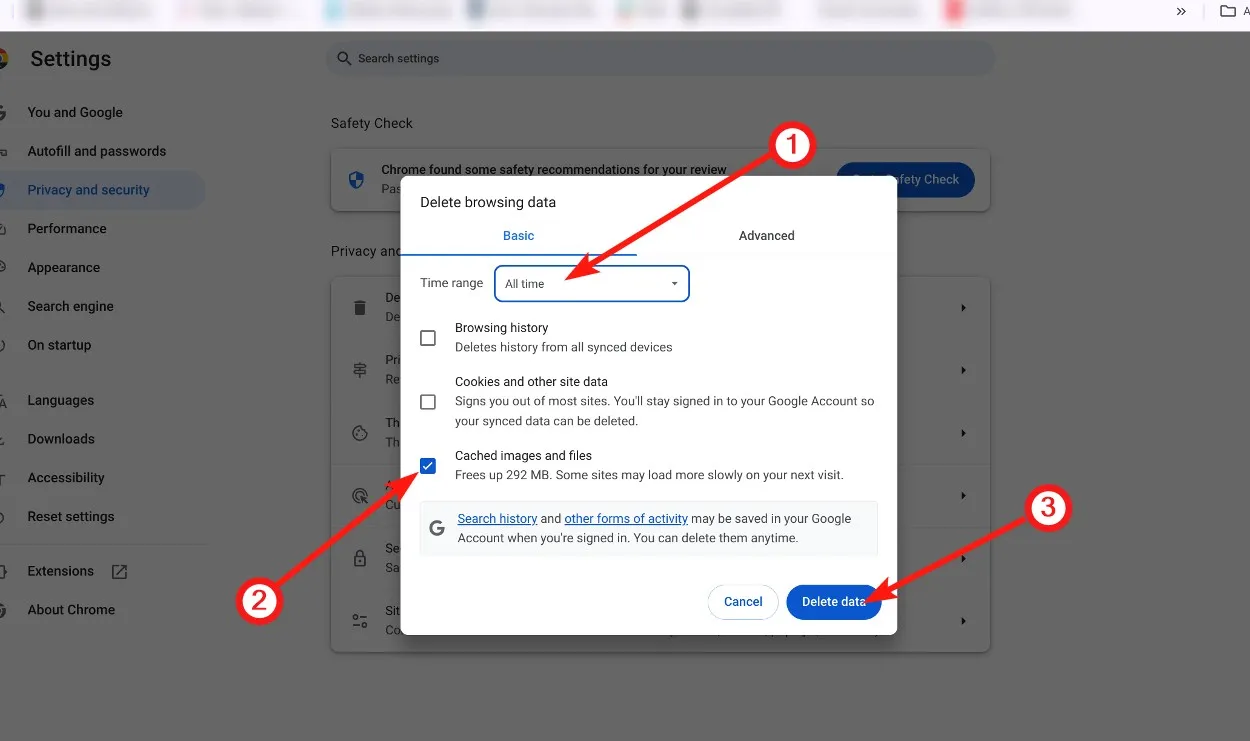 Chromebook에서 저장 공간을 확보하는 방법