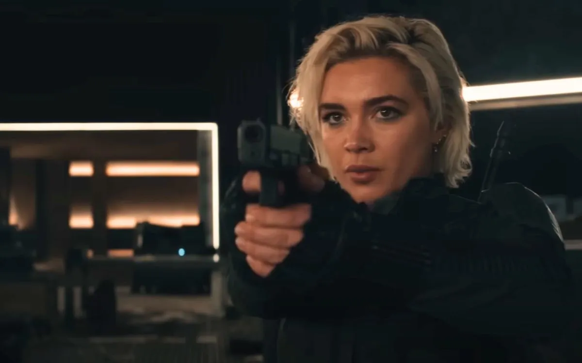 Florence Pugh als Yelena Belova/White Widow