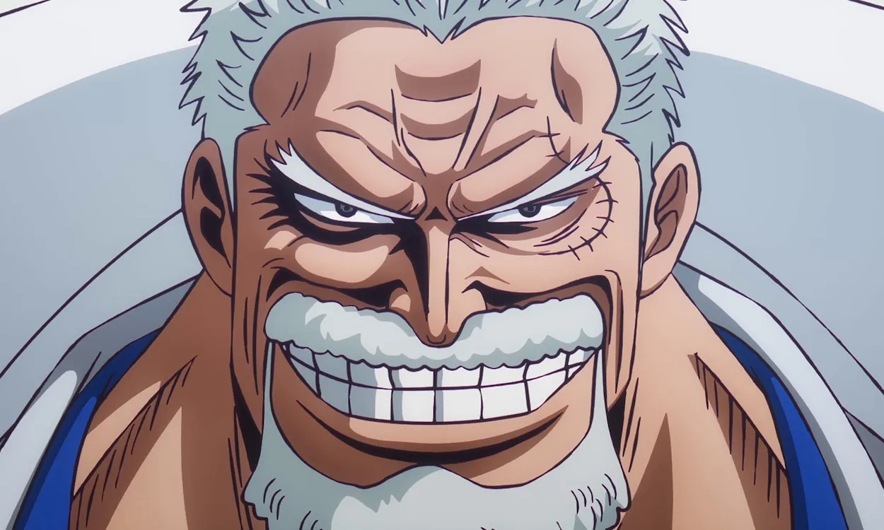 Monkey D. Garp no arco Egghead