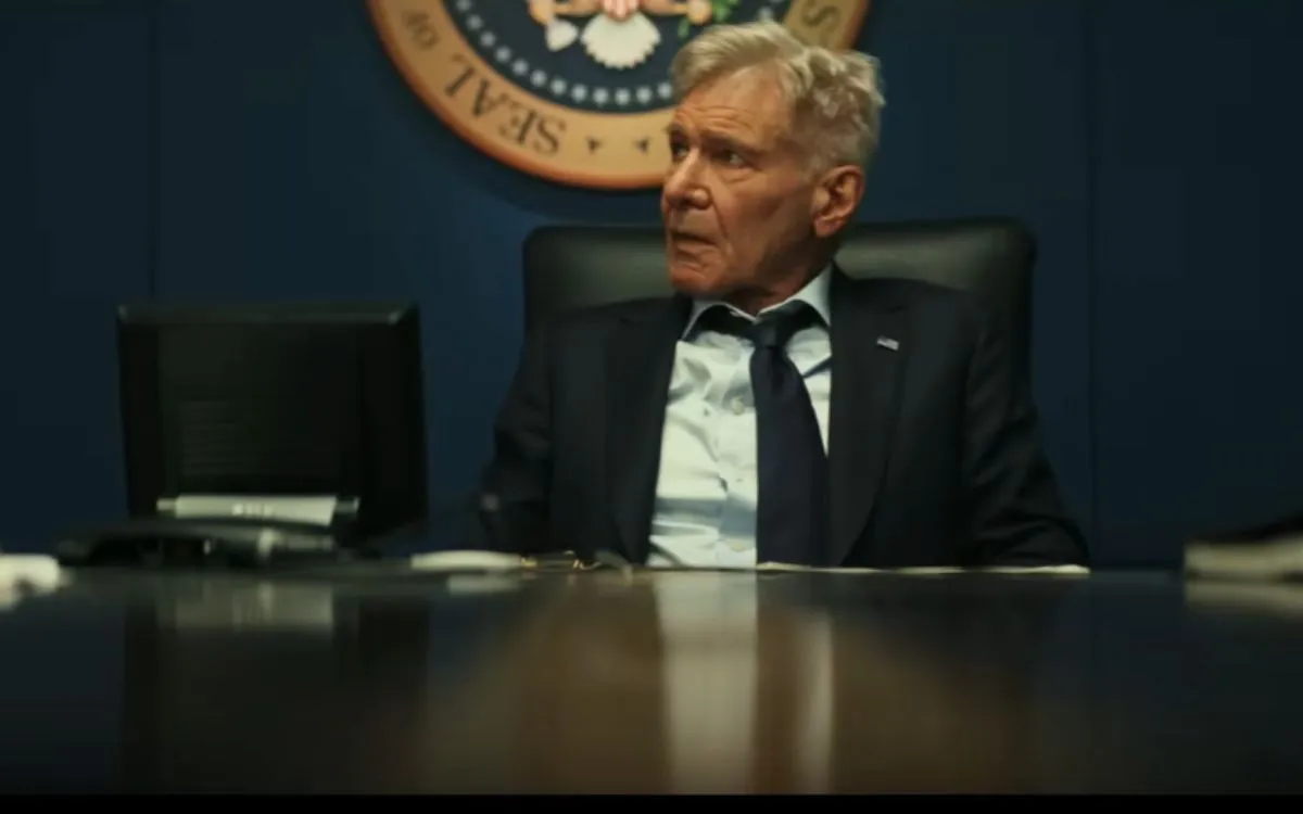 Harrison Ford dans le rôle du président Thaddeus Ross