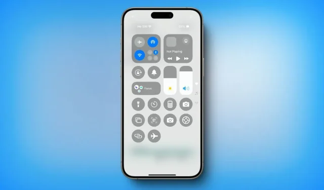 Cómo restablecer el Centro de control de iOS 18 a la configuración predeterminada: guía paso a paso