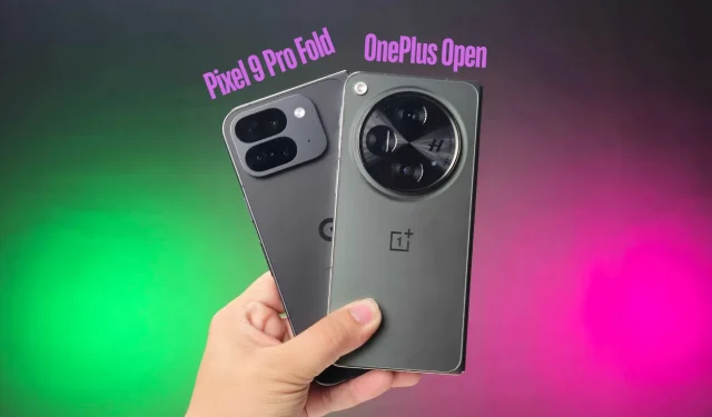 Pixel 9 Pro Fold와 OnePlus Open 비교: 어느 폴더블 폰이 최고일까?