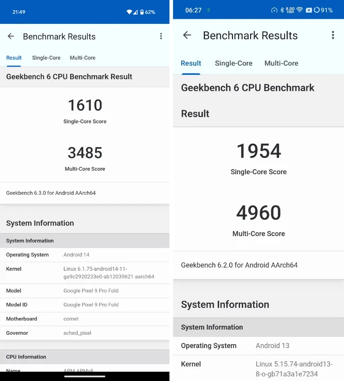 Pixel 9 Pro Fold vs. OnePlus Open: Das ultimative faltbare Gerät?