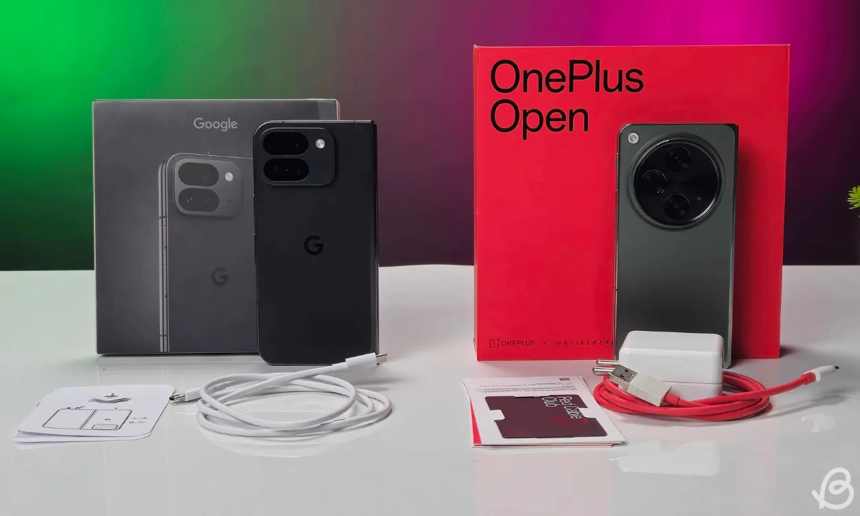 Comparatif entre le Pixel 9 Pro Fold et le OnePlus Open